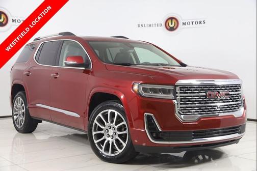 Volcanic Red Tintcoat 2023 GMC Acadia Denali