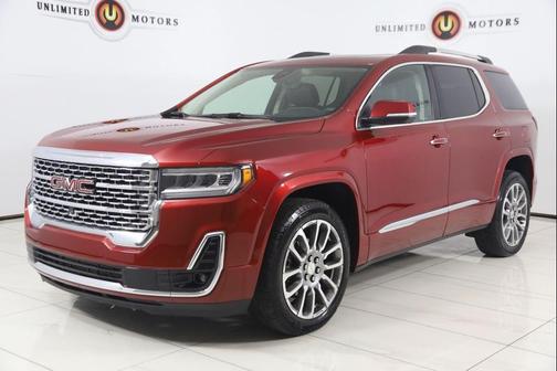 Volcanic Red Tintcoat 2023 GMC Acadia Denali