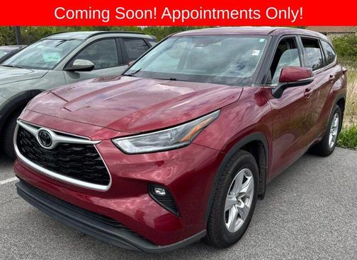 Ruby Flare Pearl 2021 Toyota Highlander LE