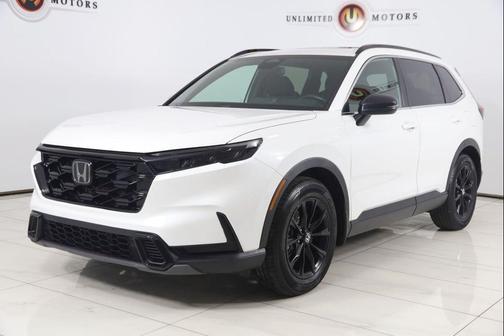 Platinum White Pearl 2023 Honda CR-V Hybrid Sport FWD