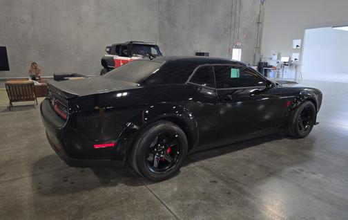Pitch Black Clearcoat 2018 Dodge Challenger SRT Demon