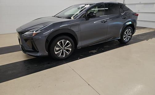 Cloudburst Gray 2024 Lexus RZ 450e Premium AWD w/18'' Wheels