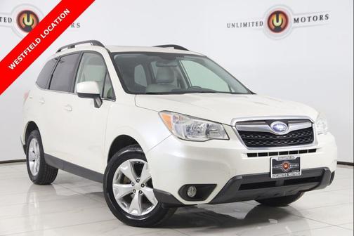 Satin White Pearl 2014 Subaru Forester 2.5i Limited