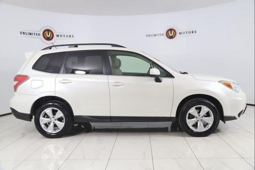 Satin White Pearl 2014 Subaru Forester 2.5i Limited