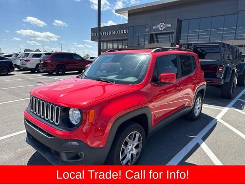 Colorado Red 2017 Jeep Renegade Latitude