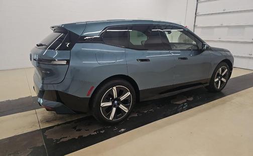 Blue Ridge Mountain Metallic 2024 BMW iX xDrive50