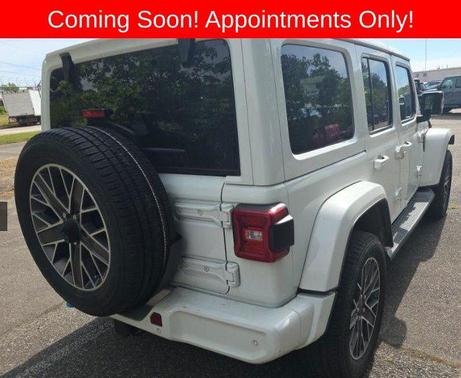 Bright White Clearcoat 2022 Jeep Wrangler Unlimited 4xe Sahara High Altitude