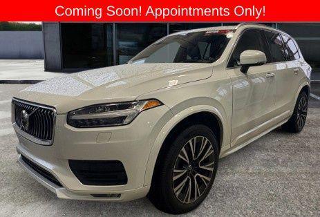 White 2020 Volvo XC90 T6 Momentum
