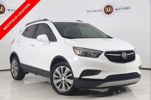 Summit White 2018 Buick Encore Preferred