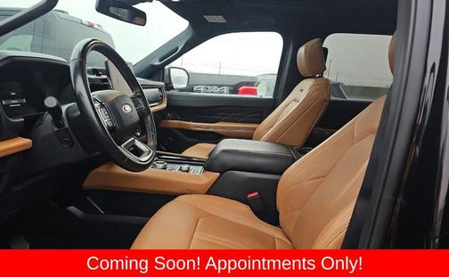 Agate Black Metallic 2024 Ford Expedition Max Platinum
