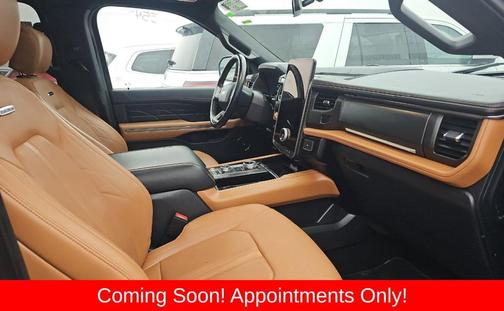 Agate Black Metallic 2024 Ford Expedition Max Platinum