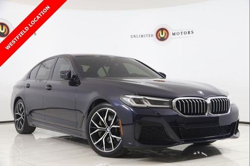 Carbon Black Metallic 2022 BMW 530 i xDrive