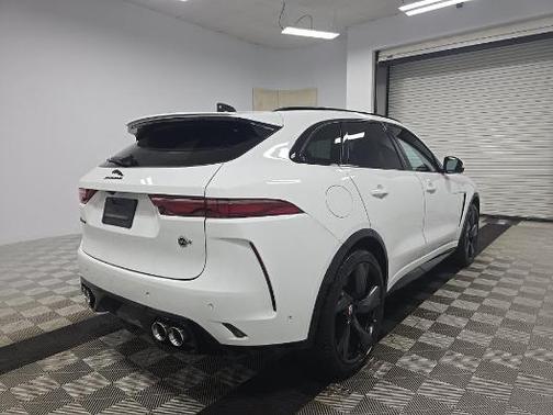 Ostuni Pearl White 2023 Jaguar F-PACE SVR P550 AWD Automatic