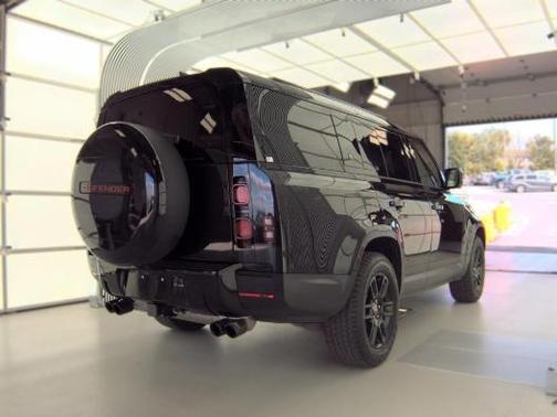 Santorini Black Metallic 2024 Land Rover Defender 130 P400 S