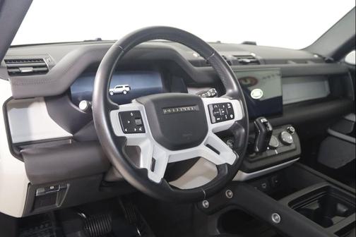 Santorini Black Metallic 2024 Land Rover Defender 130 P400 S