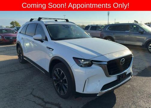Rhodium White Premium 2024 Mazda CX-90 PHEV Premium Plus