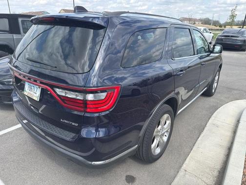 True Blue Pearlcoat 2014 Dodge Durango Limited