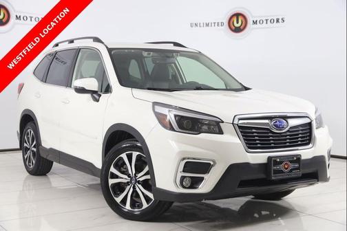 Crystal White Pearl 2021 Subaru Forester Limited