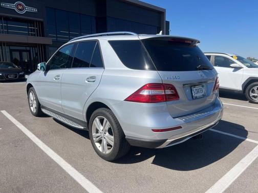 Iridium Silver Metallic 2015 Mercedes-Benz M-Class 4MATIC