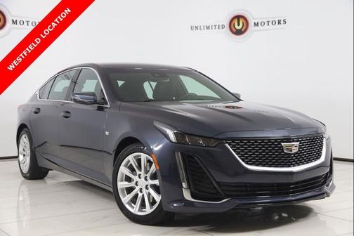 Shadow Metallic 2021 Cadillac CT5 Luxury RWD