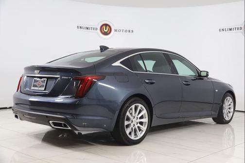 Shadow Metallic 2021 Cadillac CT5 Luxury RWD