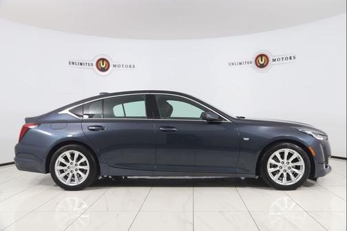 Shadow Metallic 2021 Cadillac CT5 Luxury RWD