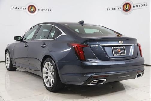 Shadow Metallic 2021 Cadillac CT5 Luxury RWD