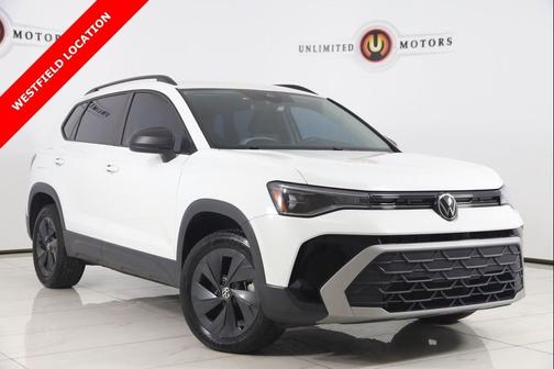 Pure White 2025 Volkswagen Taos 1.5T S