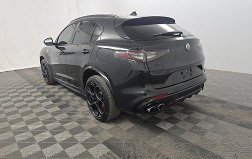 Black Metallic 2024 Alfa Romeo Stelvio Quadrifoglio