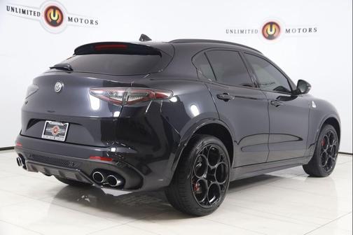 Black Metallic 2024 Alfa Romeo Stelvio Quadrifoglio