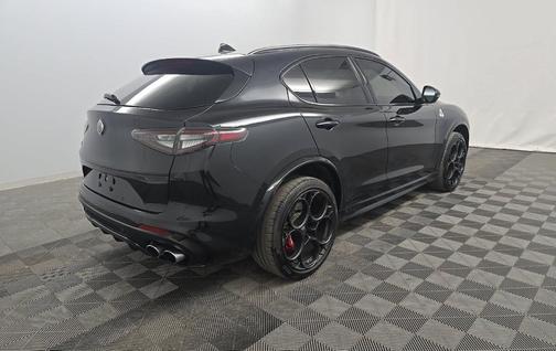 Black Metallic 2024 Alfa Romeo Stelvio Quadrifoglio