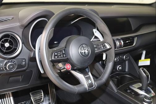 Black Metallic 2024 Alfa Romeo Stelvio Quadrifoglio