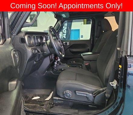 Black Clearcoat 2021 Jeep Wrangler Sport S