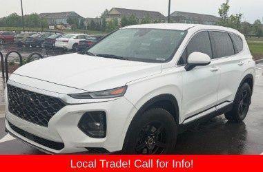 Quartz White 2020 Hyundai SANTA FE SE 2.4