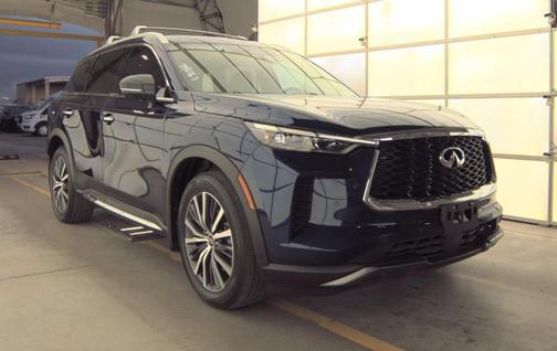 Blue 2023 INFINITI QX60 SENSORY