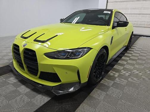 Sao Paulo Yellow 2023 BMW M4 Competition xDrive