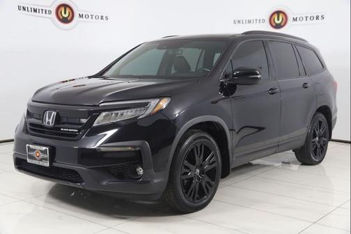 Crystal Black Pearl 2021 Honda Pilot AWD Black Edition