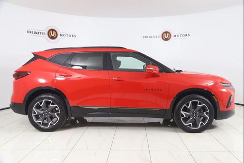 Red 2019 Chevrolet Blazer RS