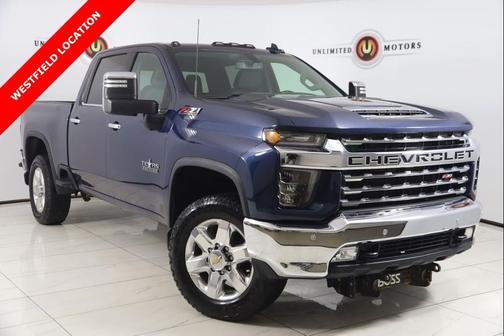 Northsky Blue Metallic 2021 Chevrolet Silverado 2500 LTZ