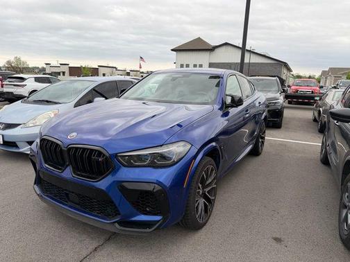 Marina Bay Blue Metallic 2022 BMW X6 M