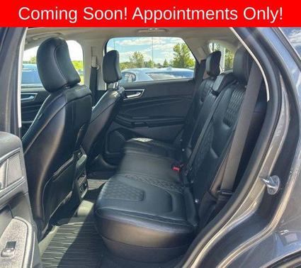 Carbonized Gray Metallic 2023 Ford Edge Titanium