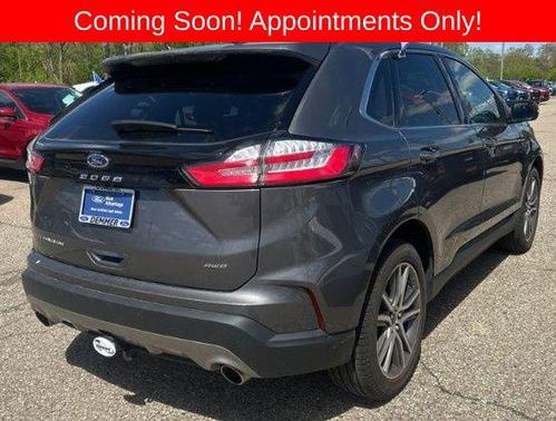Carbonized Gray Metallic 2023 Ford Edge Titanium