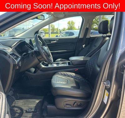 Carbonized Gray Metallic 2023 Ford Edge Titanium