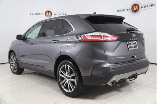 Carbonized Gray Metallic 2023 Ford Edge Titanium