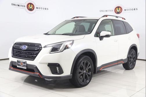 Crystal White Pearl 2023 Subaru Forester Sport