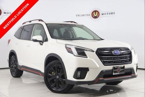 Crystal White Pearl 2023 Subaru Forester Sport