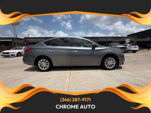 Gun Metallic 2019 Nissan Sentra SV