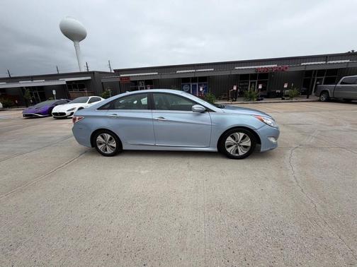 Blue Sky Metallic 2013 Hyundai SONATA Hybrid Limited