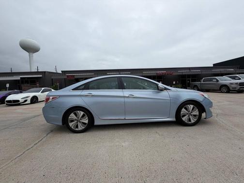 Blue Sky Metallic 2013 Hyundai SONATA Hybrid Limited