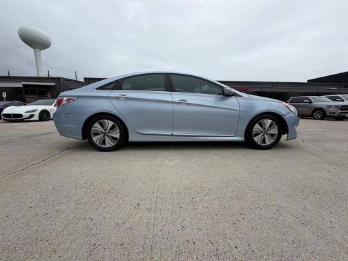 Blue Sky Metallic 2013 Hyundai SONATA Hybrid Limited